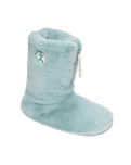 Marilyn Classic Faux Fur Slipper Boots in Seafoam