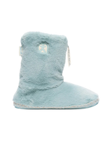 Marilyn Classic Faux Fur Slipper Boots in Seafoam