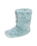 Marilyn Classic Faux Fur Slipper Boots in Seafoam