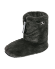 Marilyn Classic Faux Fur Slipper Boots in Charcoal
