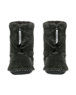 Marilyn Classic Faux Fur Slipper Boots in Charcoal