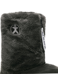 Marilyn Classic Faux Fur Slipper Boots in Charcoal