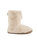 Monroe Faux Fur Slipper Boots in Cream & Moonrock