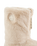 Monroe Faux Fur Slipper Boots in Cream & Moonrock