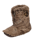 Cole Luxury Faux Fur Slipper Boots in Jackal