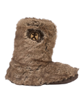Cole Luxury Faux Fur Slipper Boots in Jackal