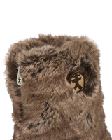 Cole Luxury Faux Fur Slipper Boots in Jackal