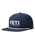 The Yeti Mens Yeti Coolers Mid Pro Flat Brim Rope Cap in Navy