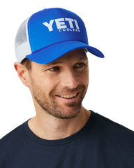 Coolers Mid Trucker Cap in Blue