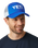 Coolers Mid Trucker Cap in Blue