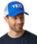 Coolers Mid Trucker Cap in Blue
