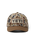 Woven Flat Brim Snapback Cap in Camo