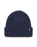 Badge Beanie in Navy