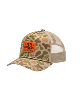 Coolers Camo Trucker Cap in Brown Camo