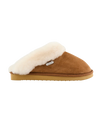 Margot Double Faced Sheepskin Mule Slippers in Chestnut
