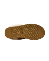 Margot Double Faced Sheepskin Mule Slippers in Chestnut