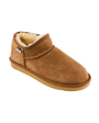 Betty Double Faced Sheepskin Mini Slipper Boots in Chestnut