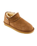Betty Double Faced Sheepskin Mini Slipper Boots in Chestnut