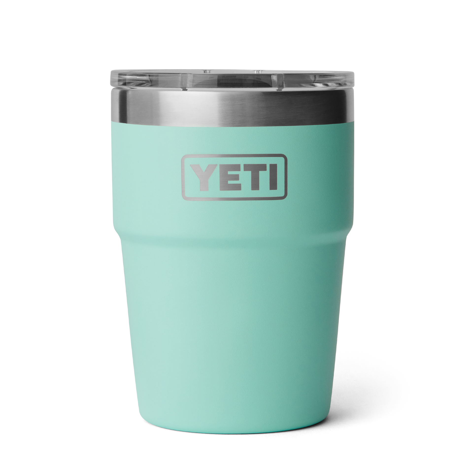 Yeti Rambler 16oz Stackable Cup in Seafoam