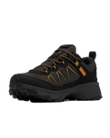 The Columbia Mens Peakfreak Rush Outdry Shoes in Black & Raw Honey