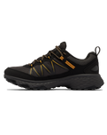 The Columbia Mens Peakfreak Rush Outdry Shoes in Black & Raw Honey