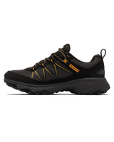 The Columbia Mens Peakfreak Rush Outdry Shoes in Black & Raw Honey