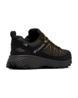 The Columbia Mens Peakfreak Rush Outdry Shoes in Black & Raw Honey