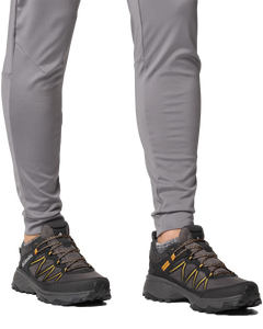 The Columbia Mens Peakfreak Rush Outdry Shoes in Black & Raw Honey