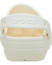 Classic Floral Cut Out Clogs in Chalk