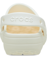 Classic Floral Cut Out Clogs in Chalk