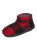 Neeson Sherpa Slipper Boots in Red & Black Check