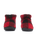 Neeson Sherpa Slipper Boots in Red & Black Check
