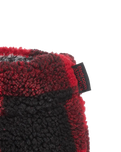 Neeson Sherpa Slipper Boots in Red & Black Check