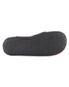 Neeson Sherpa Slipper Boots in Red & Black Check