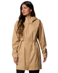 The Columbia Womens Weekend Adventure II Long Jacket in Canoe