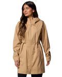 The Columbia Womens Weekend Adventure II Long Jacket in Canoe