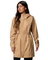 The Columbia Womens Weekend Adventure II Long Jacket in Canoe
