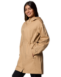 The Columbia Womens Weekend Adventure II Long Jacket in Canoe