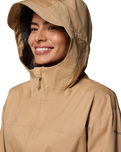 The Columbia Womens Weekend Adventure II Long Jacket in Canoe