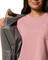 The Columbia Womens Weekend Adventure II Long Jacket in Canoe