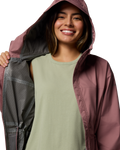 The Columbia Womens Weekend Adventure II Long Jacket in Fig