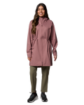 The Columbia Womens Weekend Adventure II Long Jacket in Fig
