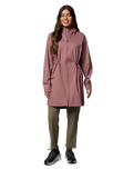 The Columbia Womens Weekend Adventure II Long Jacket in Fig