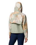 Spire Valley Printed Windbreaker Jacket in Safari Rays & Safari