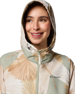 Spire Valley Printed Windbreaker Jacket in Safari Rays & Safari