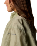 Paracutie Cropped Cargo Windbreaker Jacket in Safari