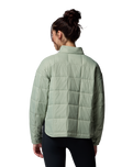 The Columbia Womens Sienna Hill Quilted Jacket in Safari