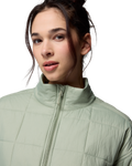 The Columbia Womens Sienna Hill Quilted Jacket in Safari