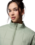 The Columbia Womens Sienna Hill Quilted Jacket in Safari