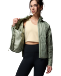The Columbia Womens Sienna Hill Quilted Jacket in Safari
